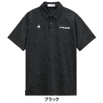 ルコック Le coq sportif　メンズ マリンパラソル ジャカード 半袖 ポロシャツ LG6SHS09M　2026年モデル