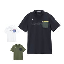 ルコック Le coq sportif メンズ ポケット付き 半袖 モックネックシャツ LG6SHS52M 2026年モデル