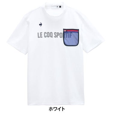 ルコック Le coq sportif　メンズ ポケット付き 半袖 モックネックシャツ LG6SHS52M　2026年モデル 詳細6