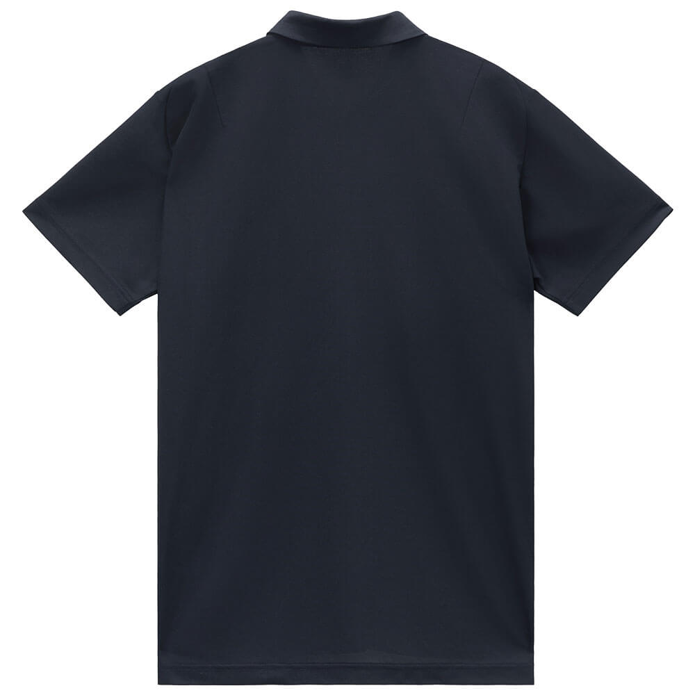 ルコック Le coq sportif　メンズ ロゴプリント 半袖 ジップ襟シャツ LG6SHS81M　2026年モデル 詳細3