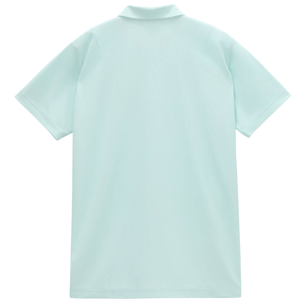 ルコック Le coq sportif メンズ ロゴプリント 半袖 ジップ襟シャツ