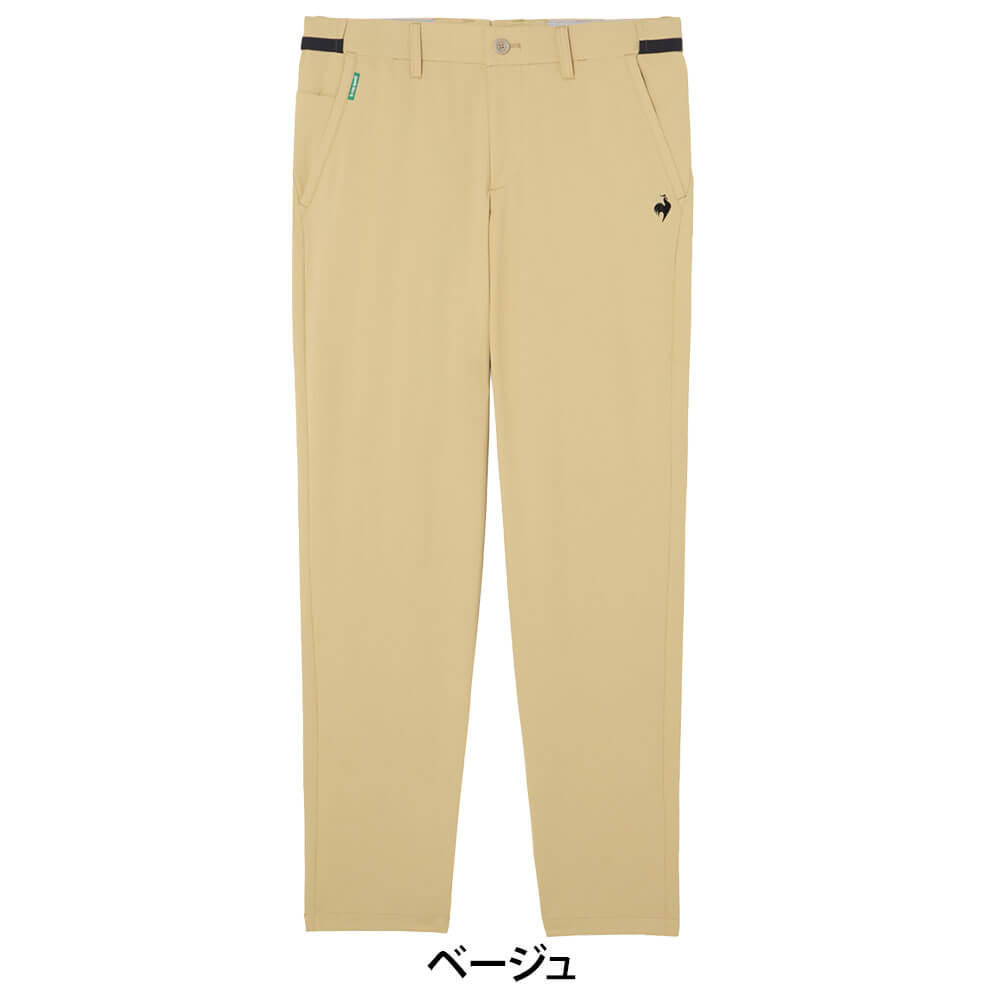ルコック Le coq sportif メンズ ウエストアジャスター付 ピケ接触冷感 テーパードパンツ LG6SLP52M 2026年モデル