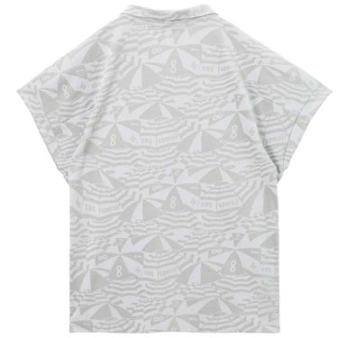 ルコック Le coq sportif　レディース マリンパラソル ドルマンスリーブ ジャガード ポロシャツ LG6SHS04L　2026年モデル 詳細3