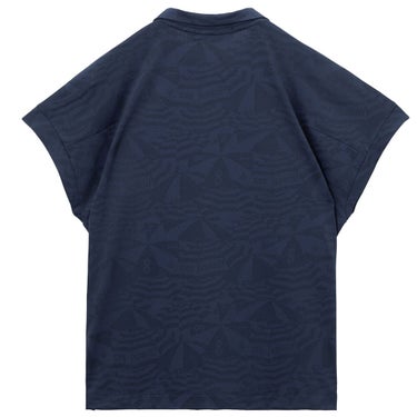 ルコック Le coq sportif　レディース マリンパラソル ドルマンスリーブ ジャガード ポロシャツ LG6SHS04L　2026年モデル 詳細5