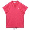 ルコック Le coq sportif　レディース マリンパラソル ドルマンスリーブ ジャガード ポロシャツ LG6SHS04L　2026年モデル 詳細6
