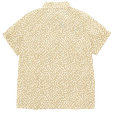 ルコック Le coq sportif　レディース ミナモ柄 半袖 ハーフジップシャツ LG6SHS81L　2026年モデル 詳細3