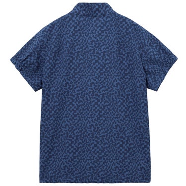 ルコック Le coq sportif　レディース ミナモ柄 半袖 ハーフジップシャツ LG6SHS81L　2026年モデル 詳細8