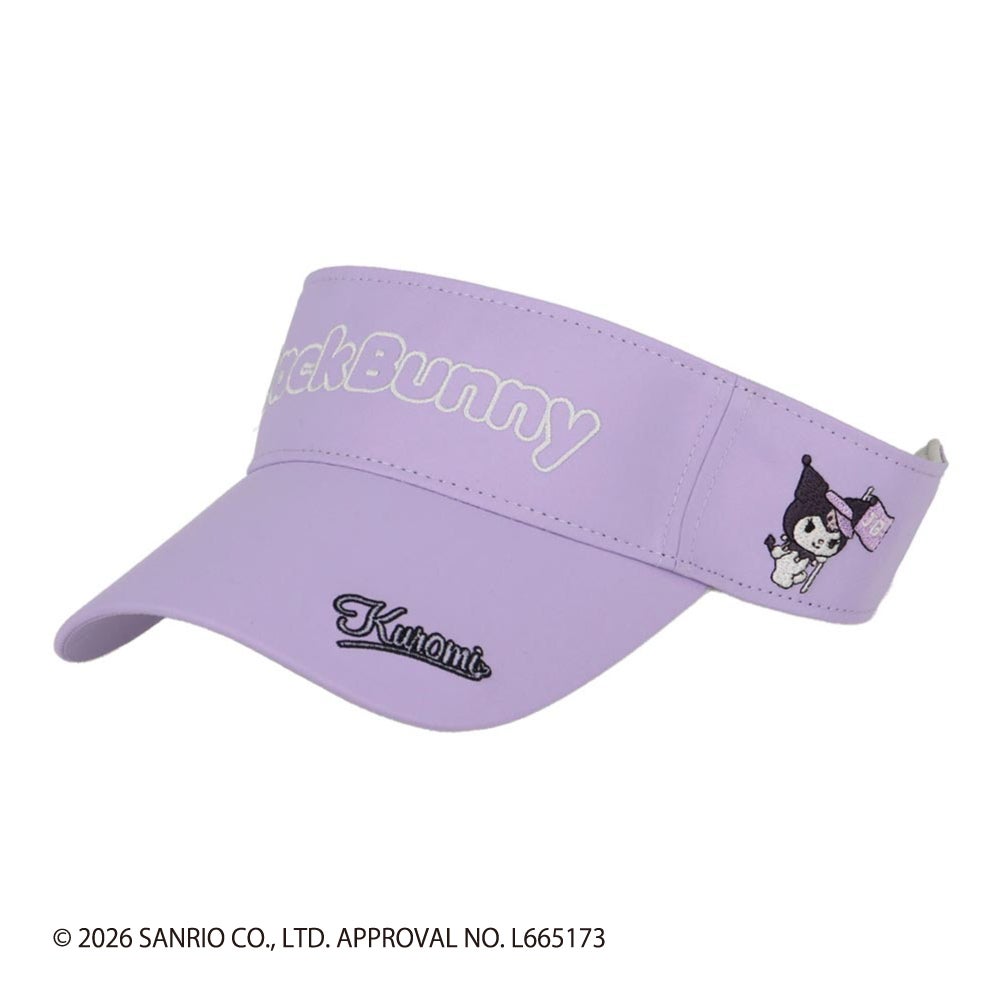 ジャックバニー Jack Bunny!!　マイメロディ クロミ コラボ バイザー 262-6187434 080 クロミ　2026年モデル