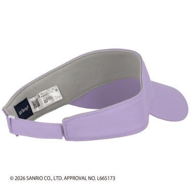 ジャックバニー Jack Bunny!!　マイメロディ クロミ コラボ バイザー 262-6187434 080 クロミ　2026年モデル  詳細2