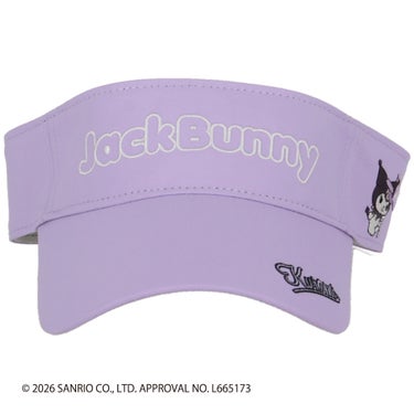 ジャックバニー Jack Bunny!!　マイメロディ クロミ コラボ バイザー 262-6187434 080 クロミ　2026年モデル  詳細3
