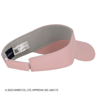 ジャックバニー Jack Bunny!!　マイメロディ クロミ コラボ バイザー 262-6187434 090 マイメロディ　2026年モデル  詳細2