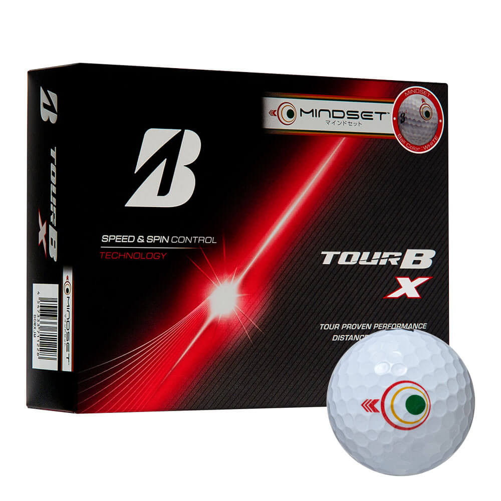 ブリヂストン ツアーB X 2026年モデル ゴルフボール マインドセット 1ダース（12球入り）