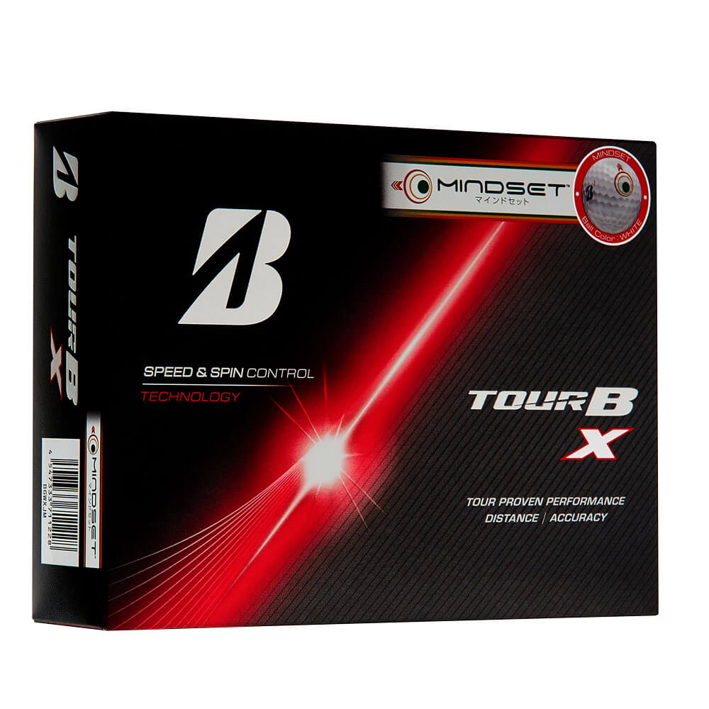 ブリヂストン TOUR B X ツアーB エックス 2026年モデル ゴルフボール 1ダース（12球入り）　マインドセット 詳細5
