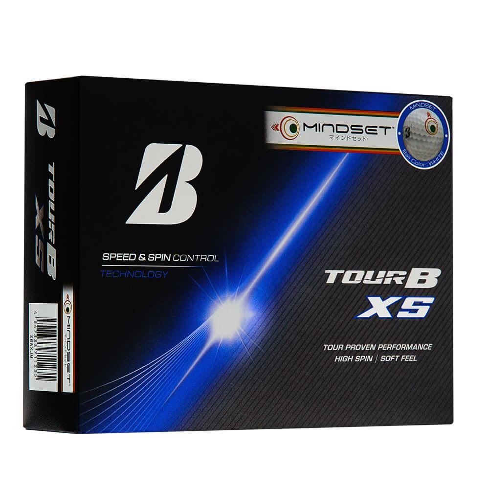 ブリヂストン TOUR B XS ツアーB エックスエス 2026年モデル ゴルフボール 1ダース（12球入り）　マインドセット 詳細5