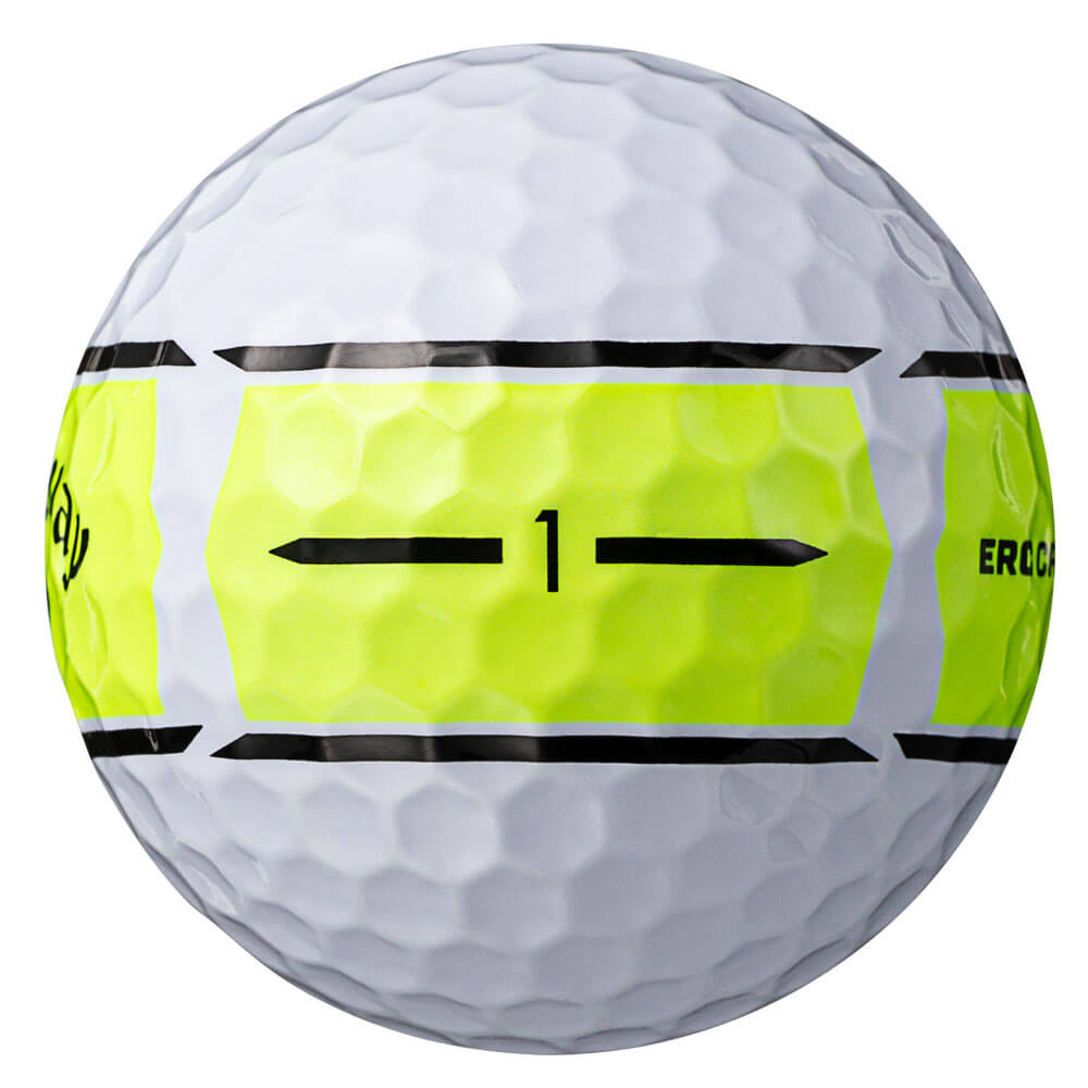 キャロウェイ　E・R・C CROSS TRACK ERCクロストラック 2026年モデル ゴルフボール　1ダース（12球入り） ホワイト 詳細6