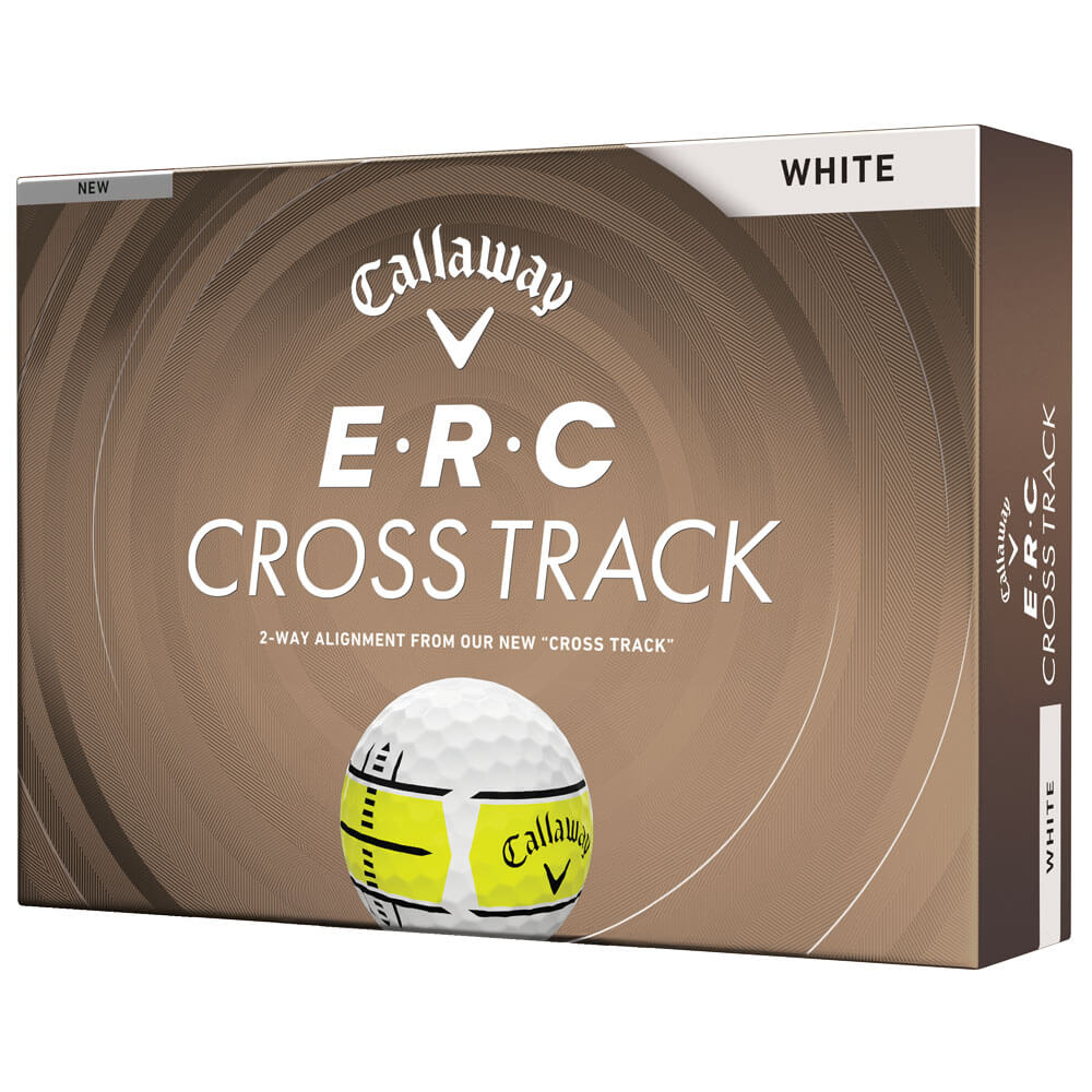 キャロウェイ　E・R・C CROSS TRACK ERCクロストラック 2026年モデル ゴルフボール　1ダース（12球入り） ホワイト 詳細7
