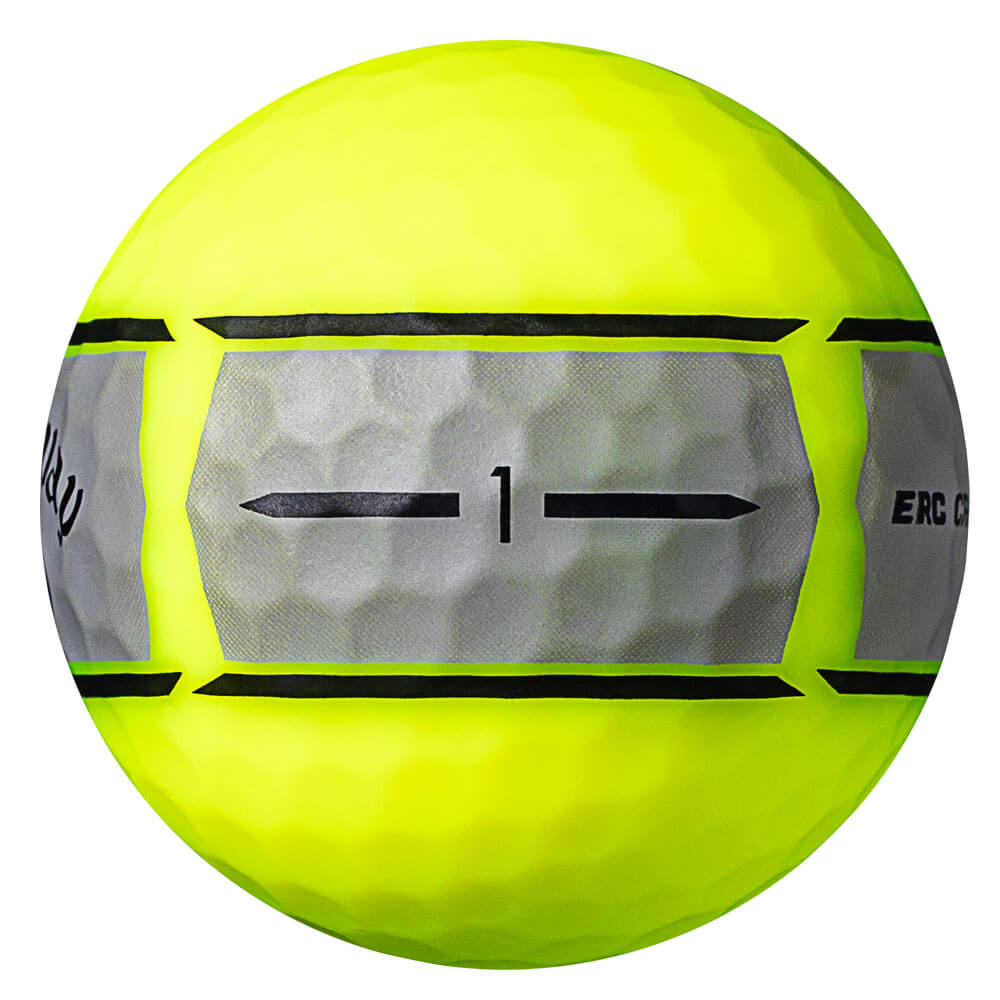 キャロウェイ　E・R・C CROSS TRACK ERCクロストラック 2026年モデル ゴルフボール　1ダース（12球入り） イエローマット 詳細6