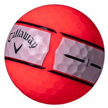 キャロウェイ　E・R・C CROSS TRACK ERCクロストラック 2026年モデル ゴルフボール　1ダース（12球入り） レッドマット 詳細2