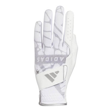 アディダス adidas　パームラップ クール ゴルフグローブ メンズ HM143 JZ3475 ホワイト/シルバーメタリック ホワイト/シルバーメタリック
