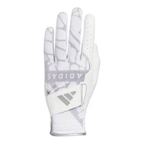 アディダス adidas　パームラップ クール ゴルフグローブ メンズ HM143 JZ3475 ホワイト/シルバーメタリック