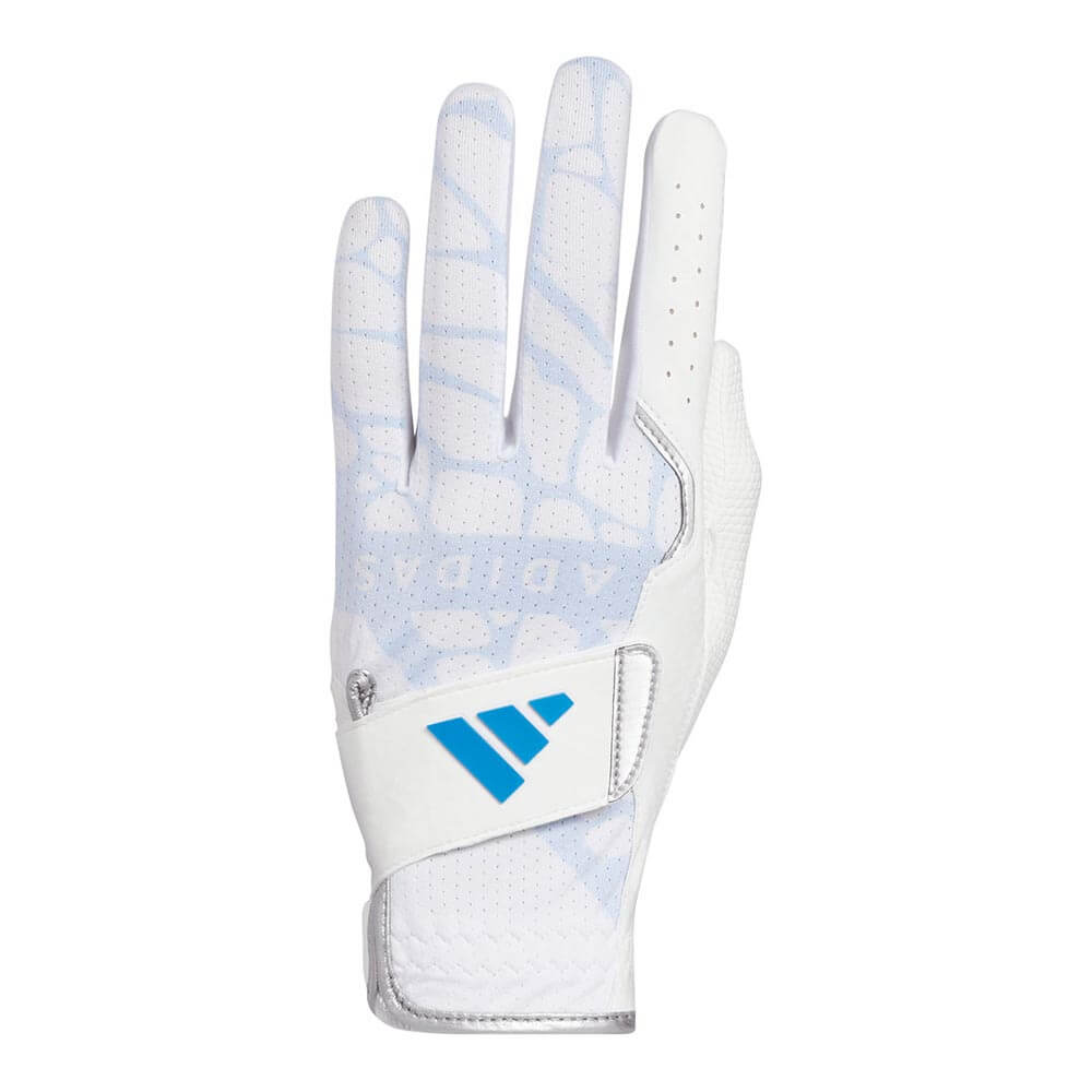 アディダス adidas パームラップ クール メンズ ゴルフグローブ HM143 KA8317 ホワイト/ルシッドレイブルー