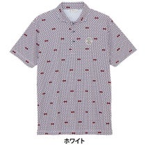 アンパスィ and per se　メンズ プリンテッド 半袖 ポロシャツ AMS9606X1　2026年モデル