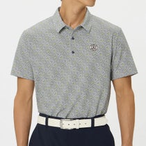 アンパスィ and per se　メンズ 総柄 半袖 ポロシャツ AMS9616X3　2026年モデル