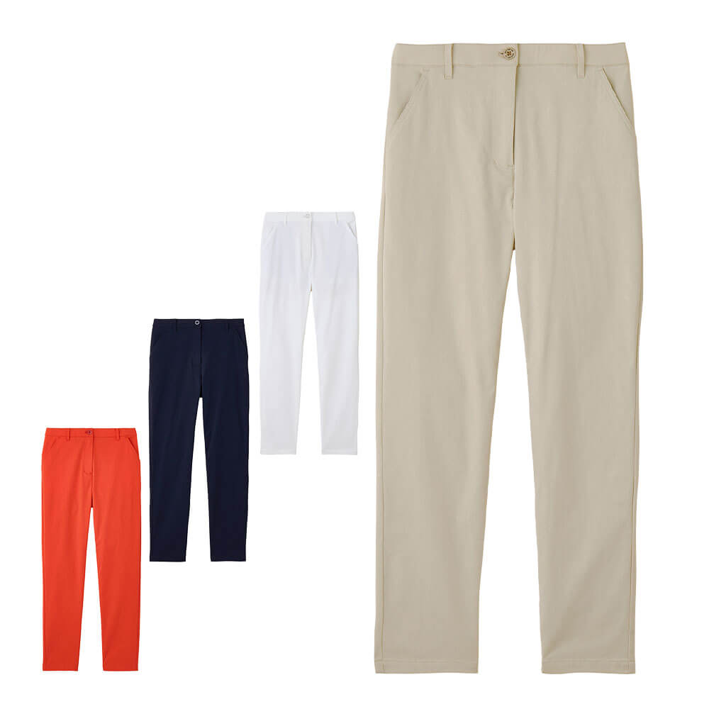 アンパスィ and per se　レディース ロングパンツ AFS5026E1　2026年モデル 詳細1