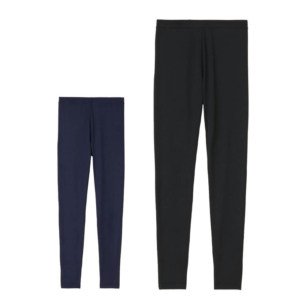 たけ 美品 アンパスィ 防寒仕様 ゴルフ サイズL 人気のネイビー紺 and per se（アンパスィ） 防寒パンツ ゴルフ ゴルフウェア レディース
