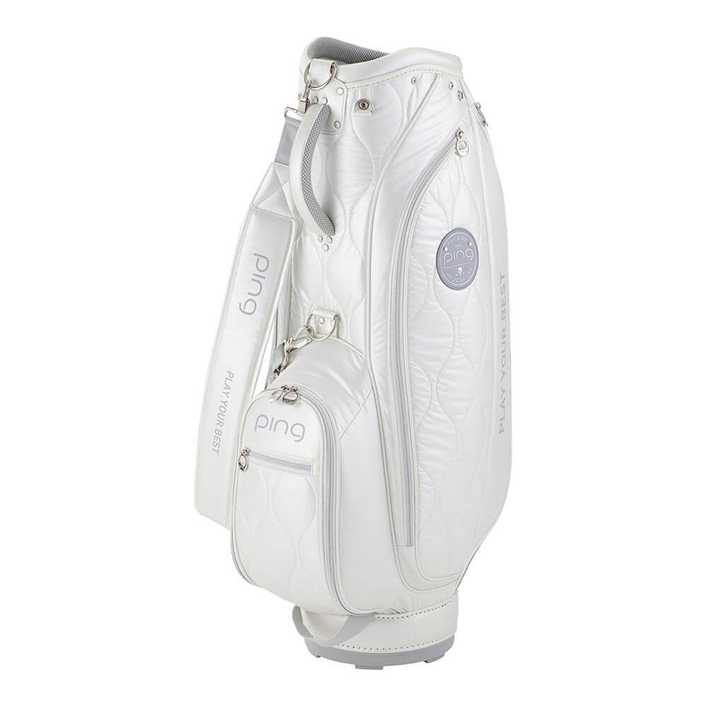 ピン PING　レディース パフィ キャディバッグ CB-L2601 38977-01 ホワイト ホワイト