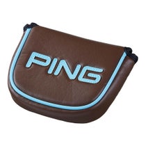 ピン PING　カラーコード パターカバー マレット型 HC-U2509 38597-09 ブラウン ブラウン