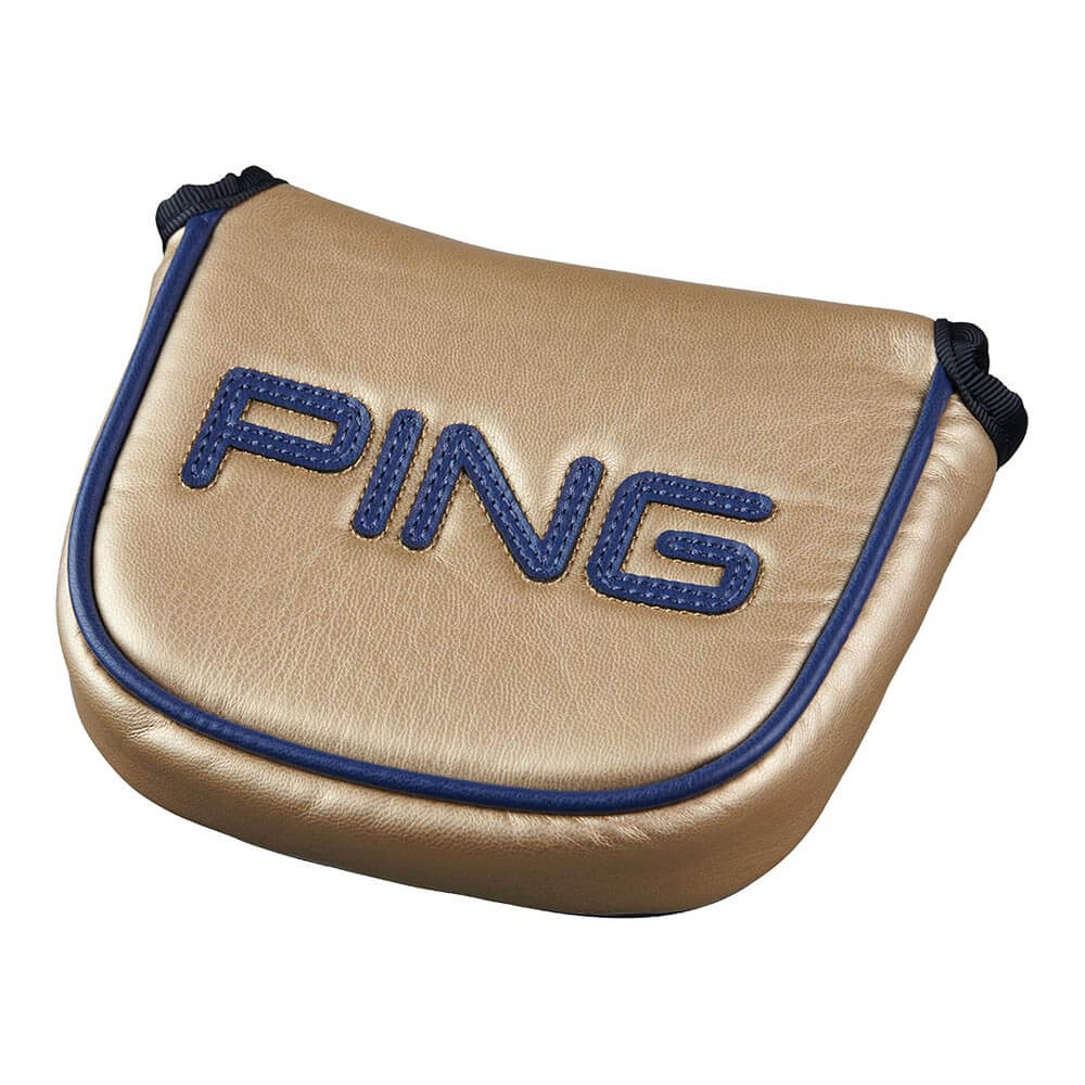 ピン PING　カラーコード パターカバー マレット型 HC-U2509 38597-10 ゴールド ゴールド