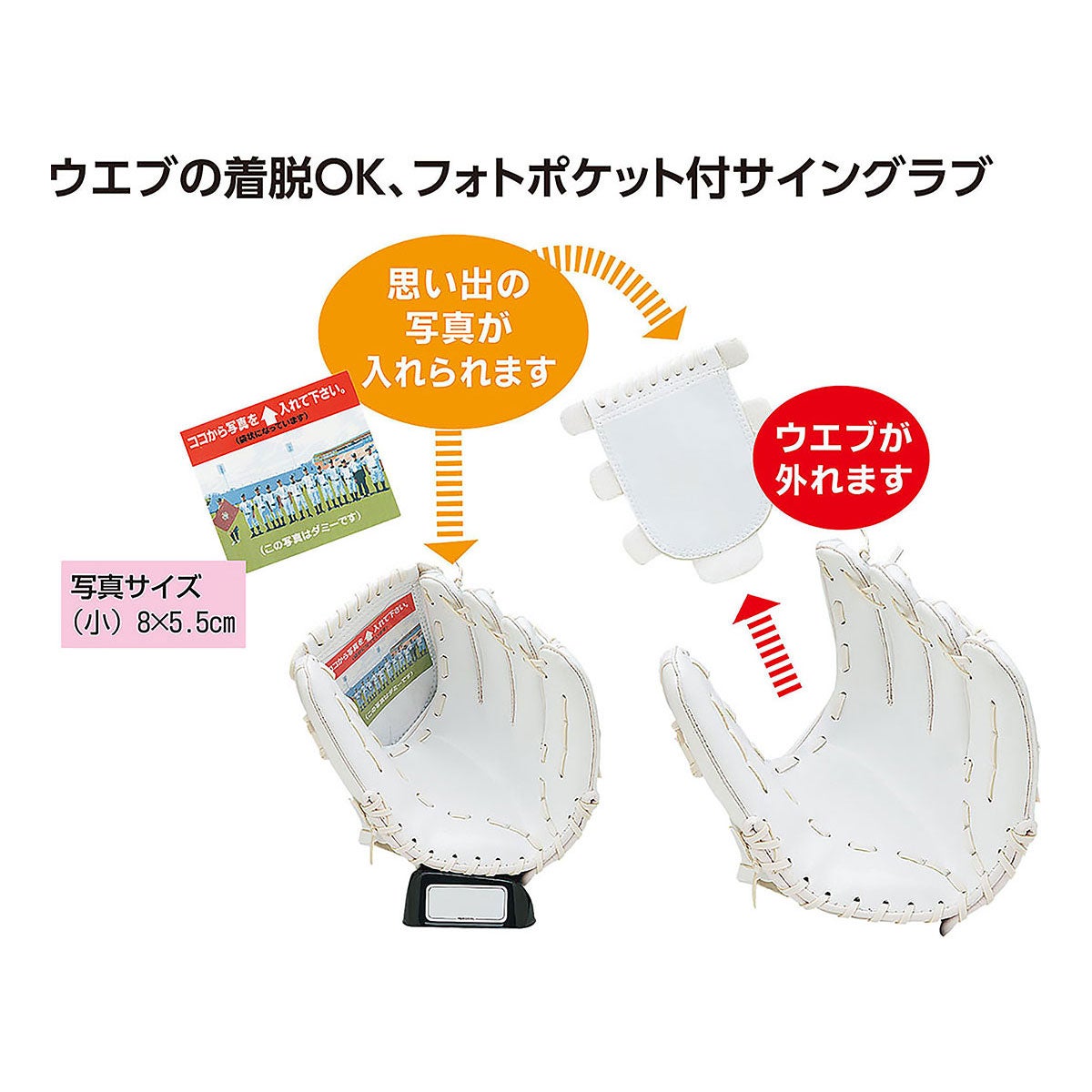 ユニックス UNIX　セパ・サイングラブ(小)　BX77-31 詳細3