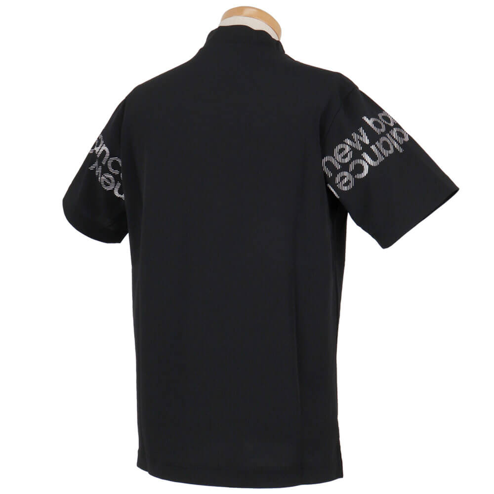 ニューバランスゴルフ　メンズ 半袖 モックネック プルオーバー シャツ 012-6166007　2026年モデル 詳細2