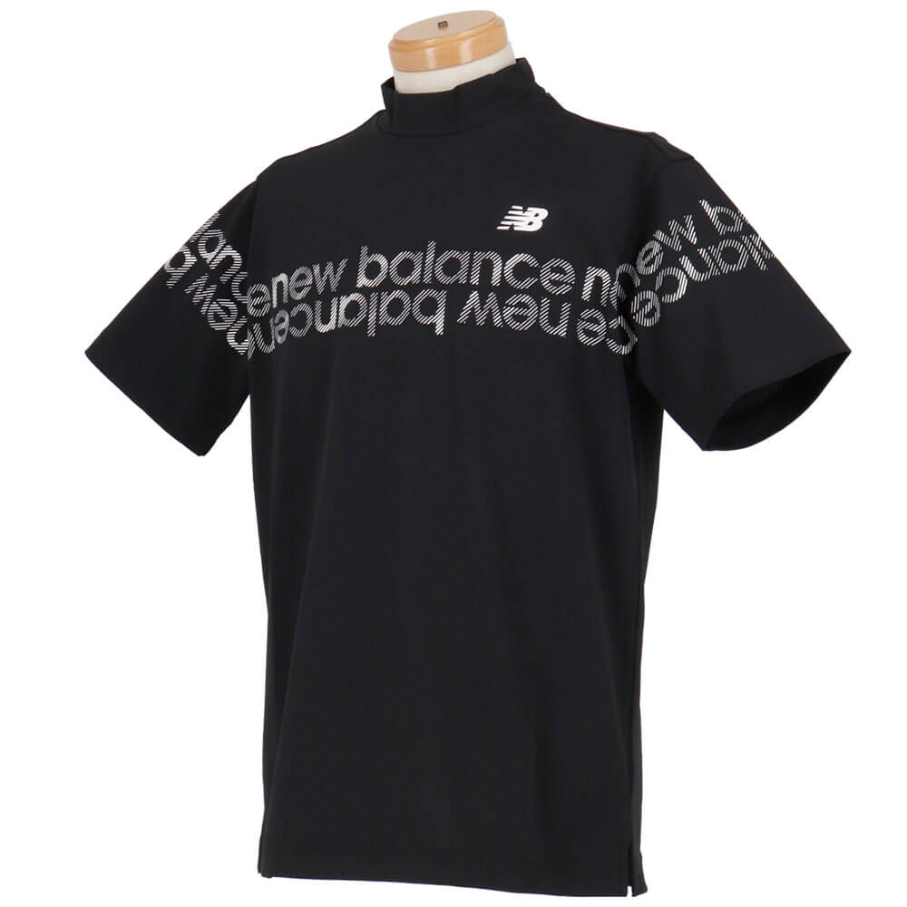 ニューバランスゴルフ　メンズ 半袖 モックネック プルオーバー シャツ 012-6166007　2026年モデル 詳細3