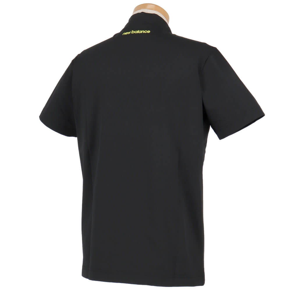 ニューバランスゴルフ　メンズ 半袖 モックネック プルオーバー シャツ 012-6166010　2026年モデル 詳細2