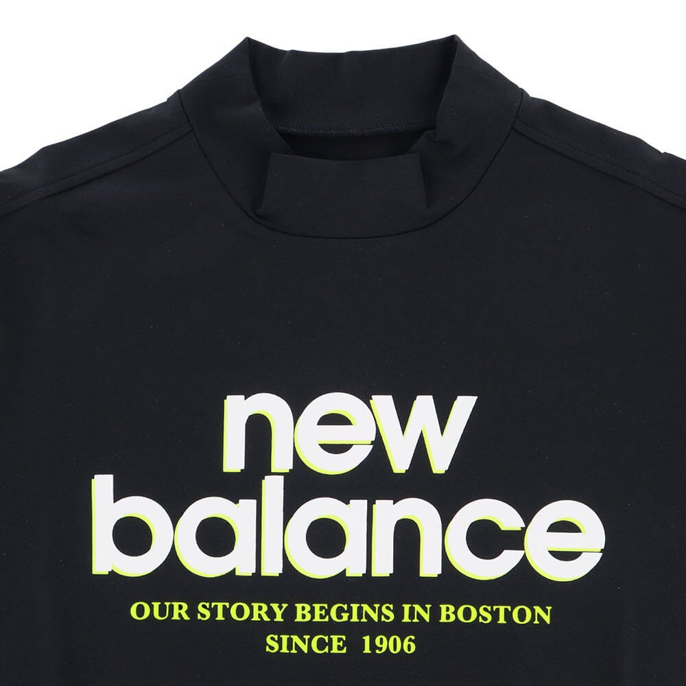 ニューバランスゴルフ　メンズ 半袖 モックネック プルオーバー シャツ 012-6166010　2026年モデル 詳細4