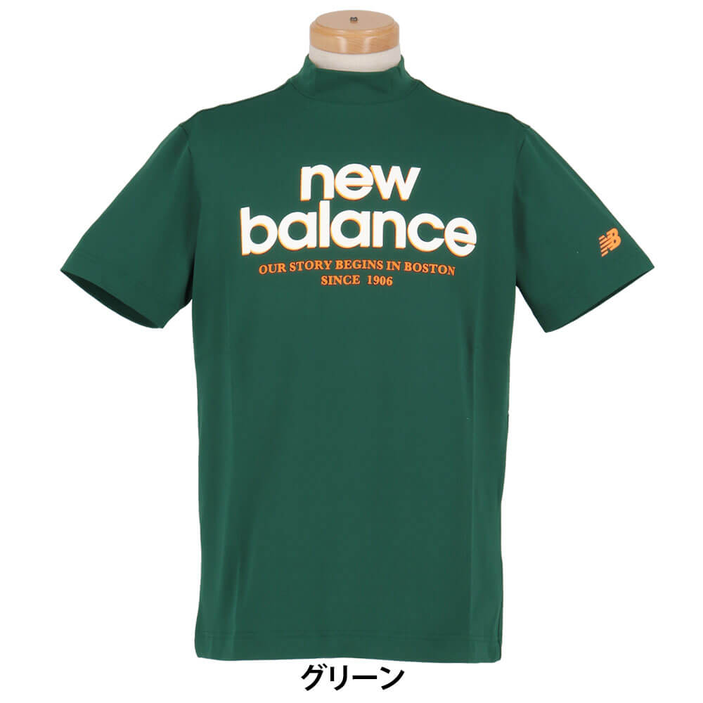 ニューバランスゴルフ　メンズ 半袖 モックネック プルオーバー シャツ 012-6166010　2026年モデル 詳細10