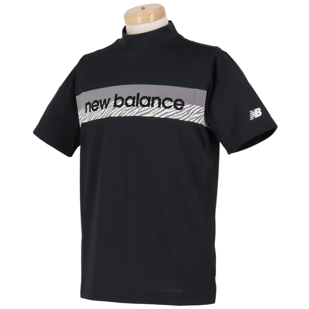 ニューバランスゴルフ　メンズ スクエアリバース 半袖 モックネック プルオーバー シャツ 012-6166011　2026年モデル 詳細3
