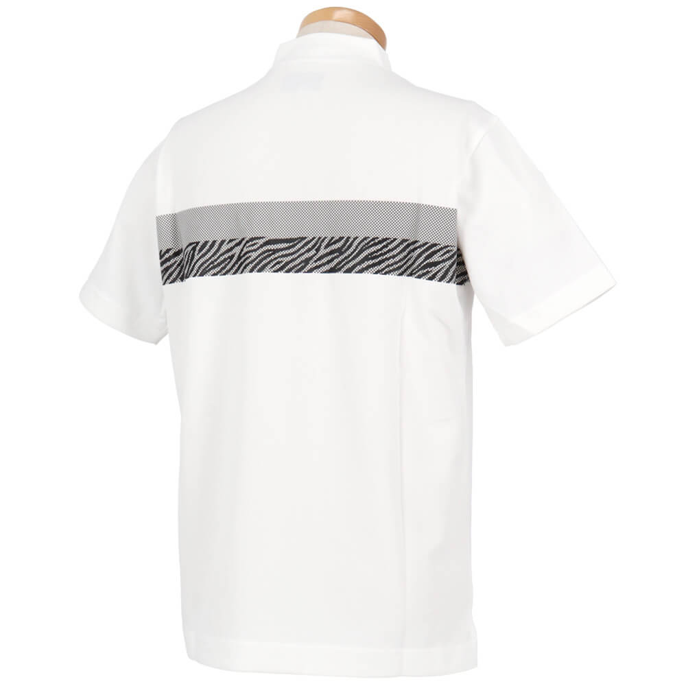 ニューバランスゴルフ　メンズ スクエアリバース 半袖 モックネック プルオーバー シャツ 012-6166011　2026年モデル 詳細5