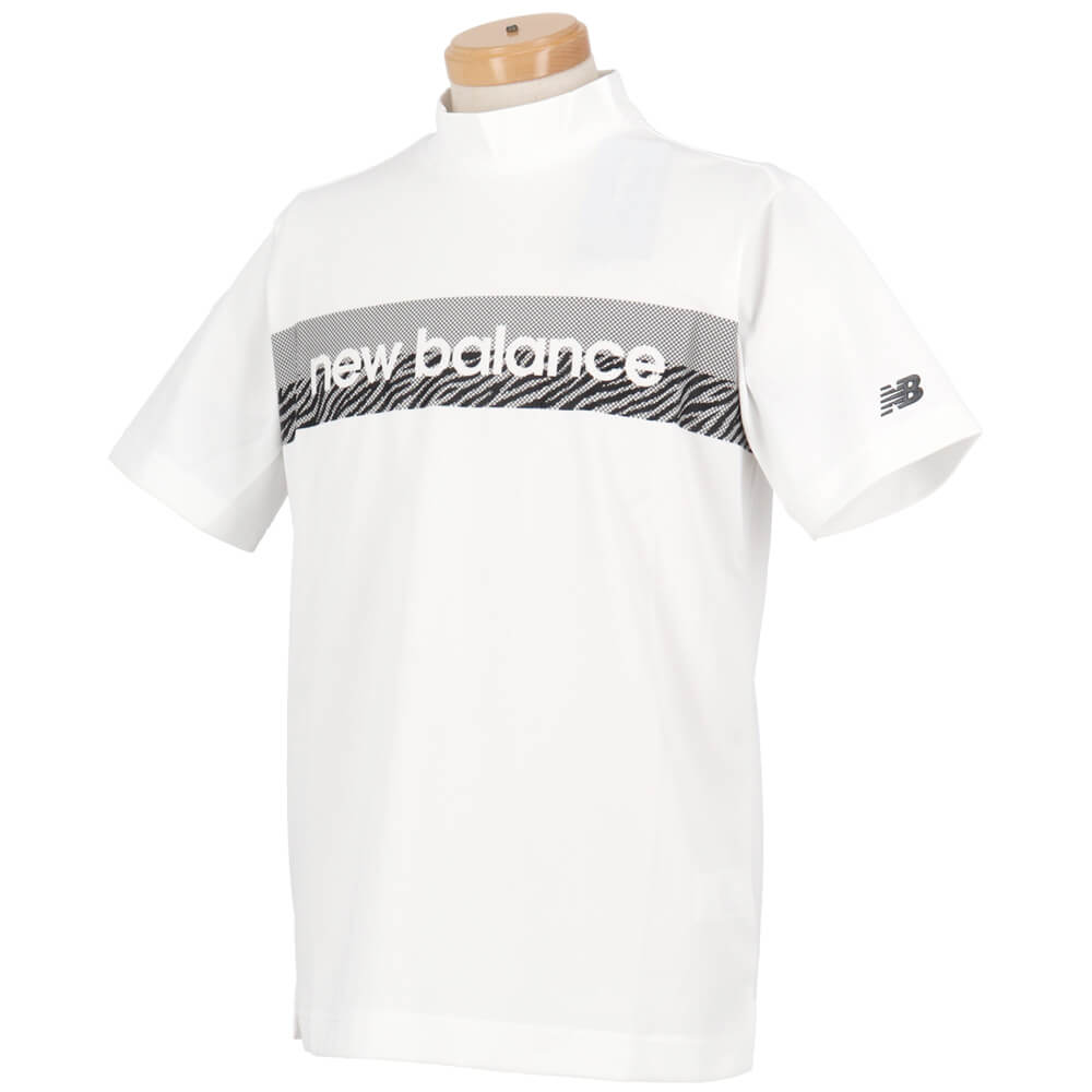 ニューバランスゴルフ　メンズ スクエアリバース 半袖 モックネック プルオーバー シャツ 012-6166011　2026年モデル 詳細6