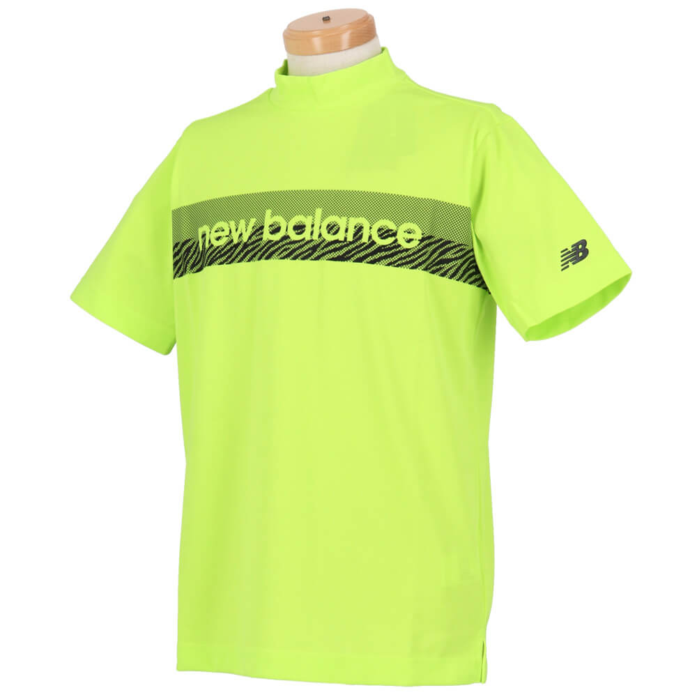 ニューバランスゴルフ　メンズ スクエアリバース 半袖 モックネック プルオーバー シャツ 012-6166011　2026年モデル 詳細9