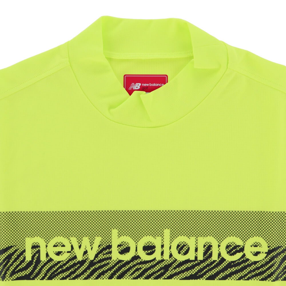 ニューバランスゴルフ　メンズ スクエアリバース 半袖 モックネック プルオーバー シャツ 012-6166011　2026年モデル 詳細10