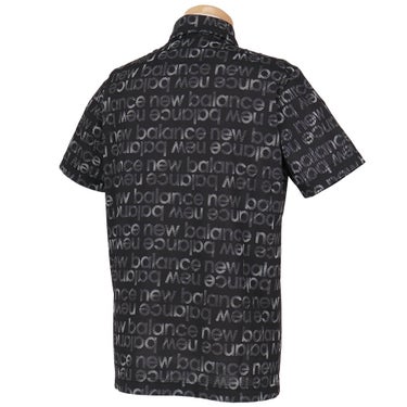 ニューバランスゴルフ　メンズ グラデーションボーダーロゴ柄 半袖 ポロシャツ 012-6168007　2026年モデル 詳細2