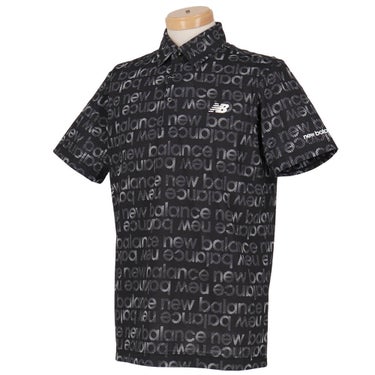 ニューバランスゴルフ　メンズ グラデーションボーダーロゴ柄 半袖 ポロシャツ 012-6168007　2026年モデル 詳細3