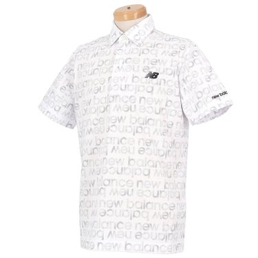 ニューバランスゴルフ　メンズ グラデーションボーダーロゴ柄 半袖 ポロシャツ 012-6168007　2026年モデル 詳細6