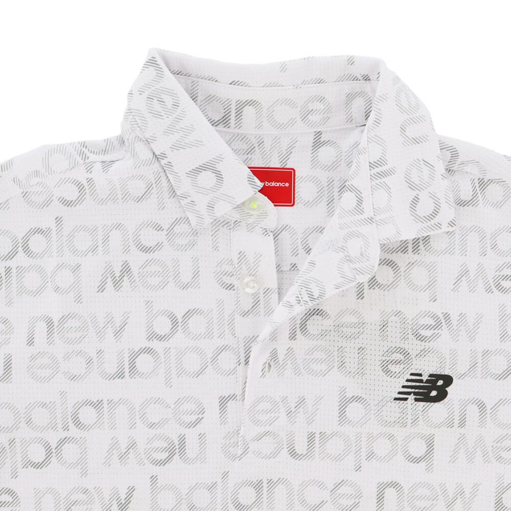 ニューバランスゴルフ　メンズ グラデーションボーダーロゴ柄 半袖 ポロシャツ 012-6168007　2026年モデル 詳細7