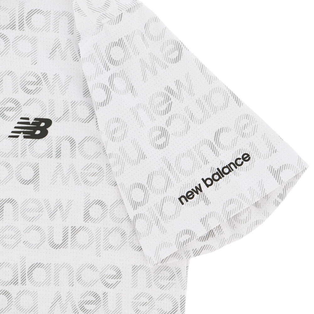 ニューバランスゴルフ　メンズ グラデーションボーダーロゴ柄 半袖 ポロシャツ 012-6168007　2026年モデル 詳細8
