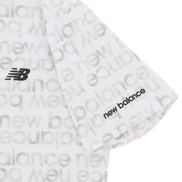 ニューバランスゴルフ　メンズ グラデーションボーダーロゴ柄 半袖 ポロシャツ 012-6168007　2026年モデル 詳細8