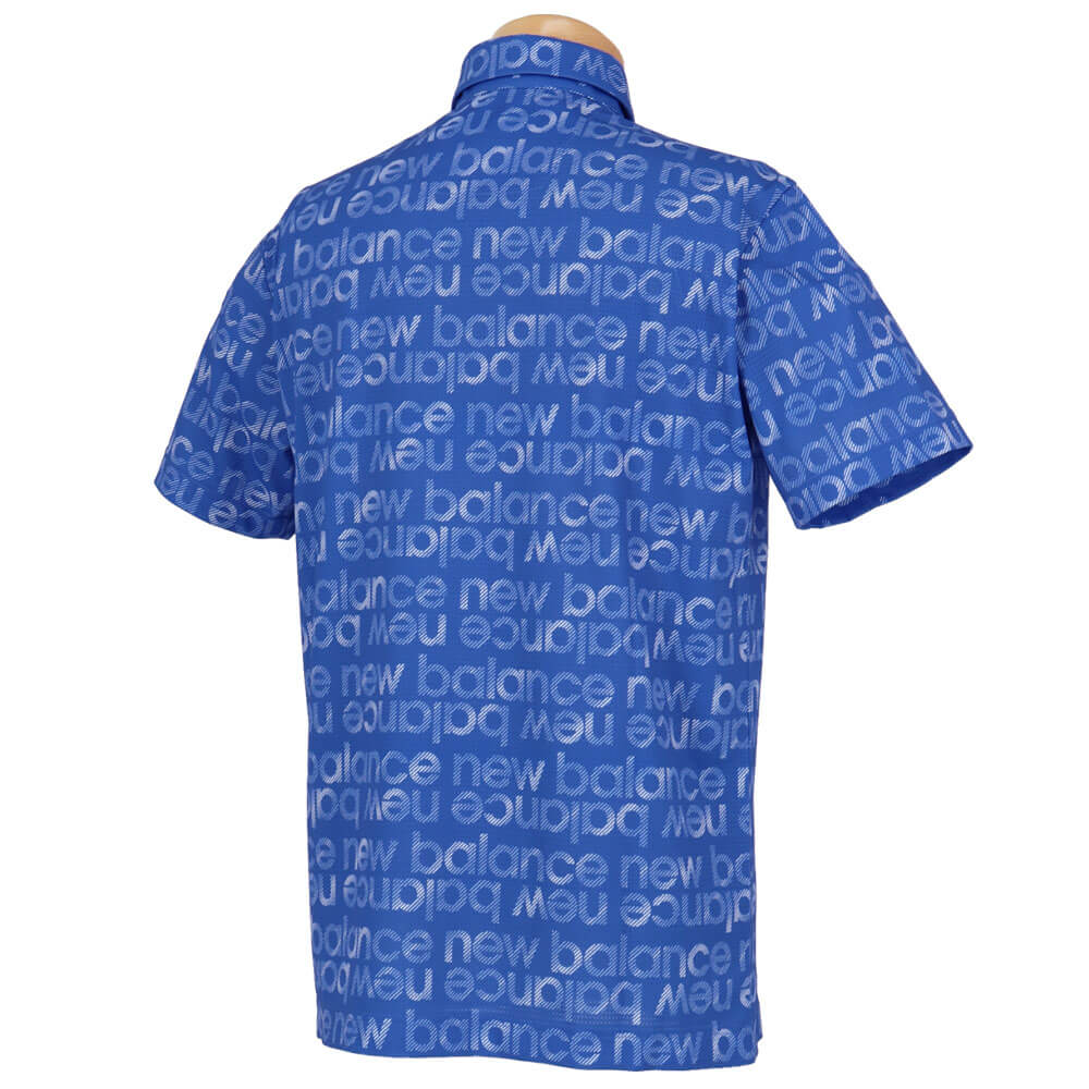 ニューバランスゴルフ　メンズ グラデーションボーダーロゴ柄 半袖 ポロシャツ 012-6168007　2026年モデル 詳細11